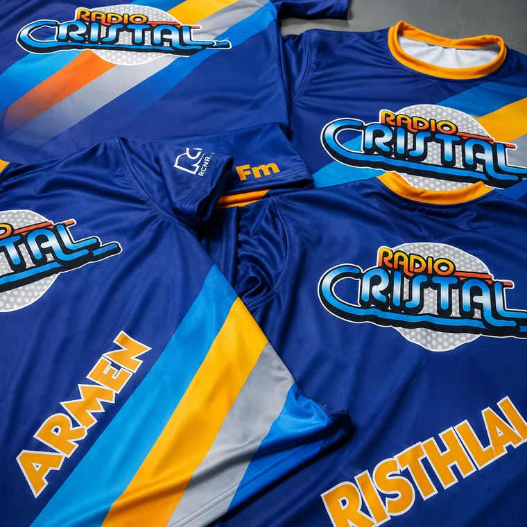 Camisetas deportivas sublimadas a todo color